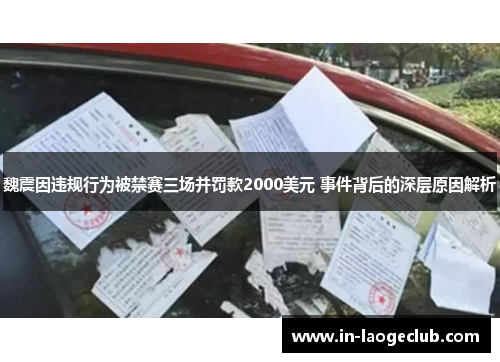 魏震因违规行为被禁赛三场并罚款2000美元 事件背后的深层原因解析